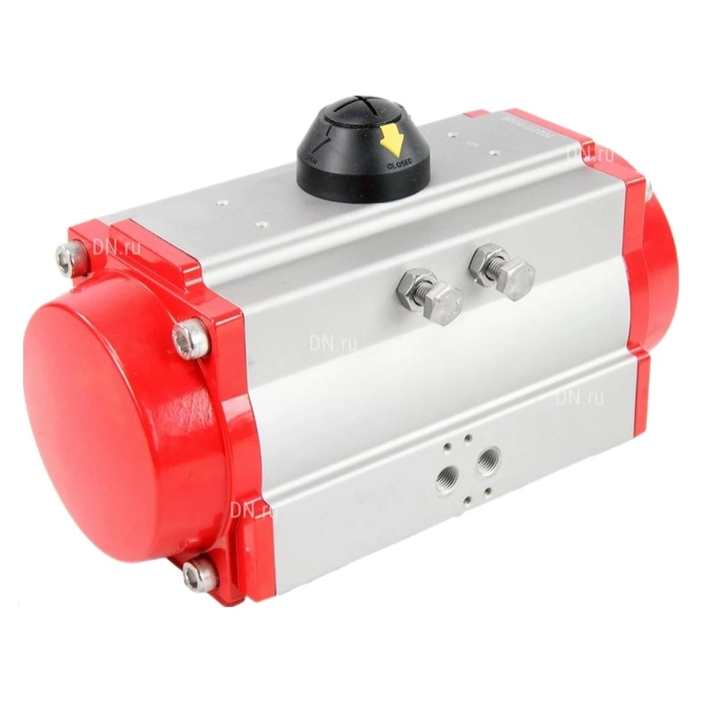 Кран шаровой Ду32 Ру40 полнопроходной, корпус - нержавеющая сталь 316, уплотнение - PTFE, под приварку, с пневмоприводом PA-DA-052, пневмораспределителем 4V320-08 AC220V и БКВ APL-410N EX (BV3232P(3pc)-FP-W-ISO-H LONG)