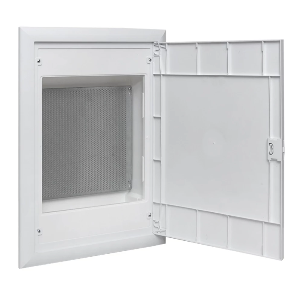 Щит распределительный EKF ProfiBox 513х403х105, IP41, слаботочный, встраиваемый, материал – пластик, цвет белый profibox-m-24+4 Щит распределительный EKF ProfiBox 513х403х105, IP41, слаботочный, встраиваемый, материал – пластик, цвет белый profibox-m-24+4