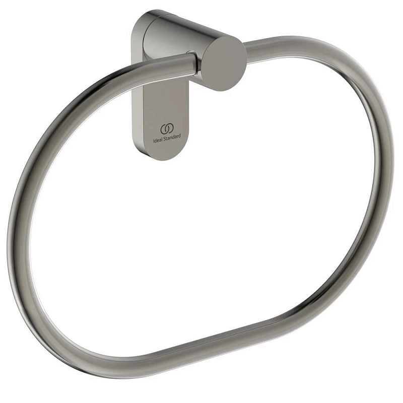 Полотенцедержатель Ideal Standard CONCA кольцо T4503GN серебрянный шторм
